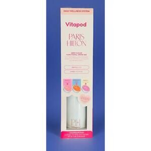 Paris Hilton Vitapod 22oz Bottle With 6 Pods (3 Flavors) Starter Kit